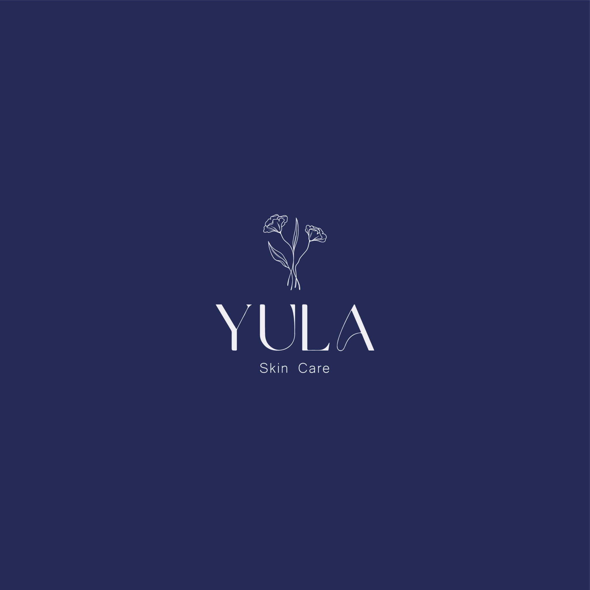 YULA LOGO לוגו אופקי רקע כחול-04